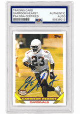 Garrison Hearst Signed Arizona Cardinals 1993 Topps Rookie Football Card #101 - (PSA Encapsulated)