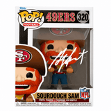 Garrison Hearst Signed San Francisco 49ers Sourdough Sam Mascot Funko Pop Doll #320