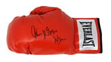 Thomas Hearns Signed Everlast Red Boxing Glove w/Hitman