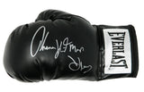 Thomas Hearns Signed Everlast Black Boxing Glove w/Hitman