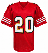 Garrison Hearst Signed Red Custom Football Jersey w/2x Pro Bowl