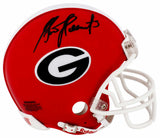 Garrison Hearst Signed Georgia Bulldogs Riddell (VSR4) Mini Helmet