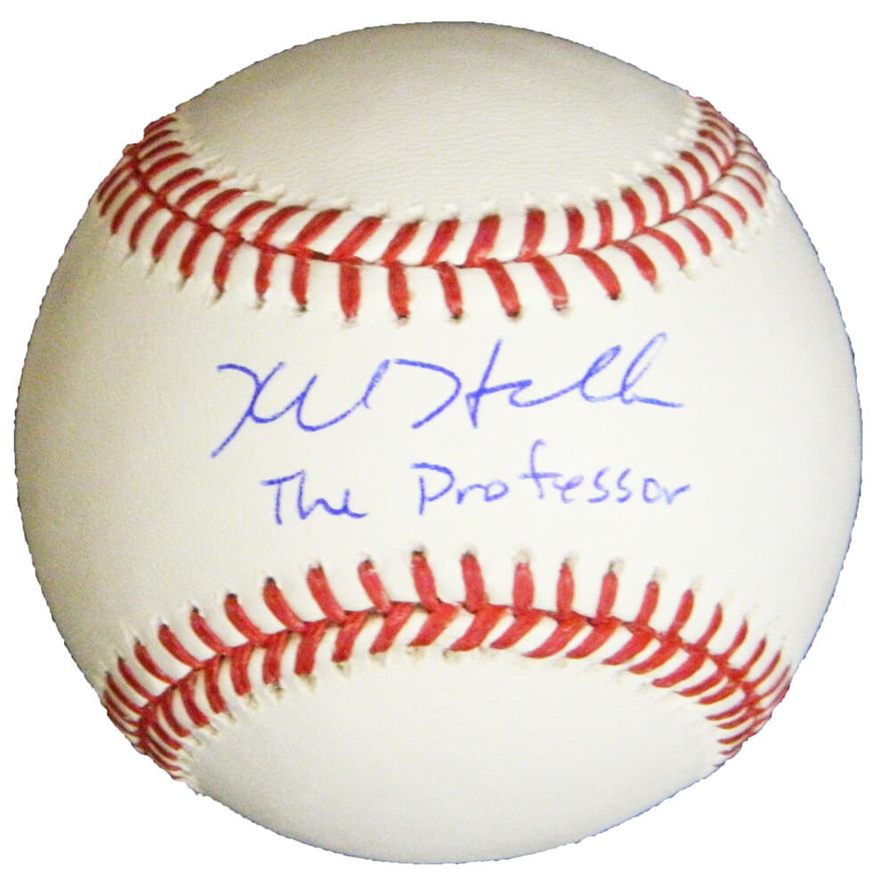 Kyle Hendricks Signed Rawlings Official MLB Baseball w/The Professor