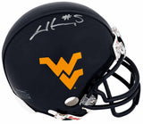 Chris Henry Signed West Virginia Mountaineers Riddell (VSR4) Mini Helmet