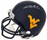 Chris Henry Signed West Virginia Riddell (VSR4) Mini Helmet