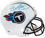 Derrick Henry Signed Tennessee Titans Riddell (VSR4) Full Size Replica Helmet - (Fanatics)