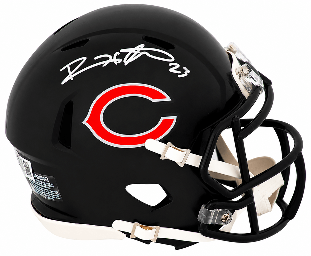 Devin Hester Signed Chicago Bears Riddell Speed Mini Helmet - (Beckett)