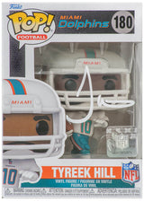 Tyreek Hill Signed Miami Dolphins NFL Funko Pop Doll #180