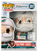 Tyreek Hill Signed Miami Dolphins 'Santa' Funko Pop Doll #281