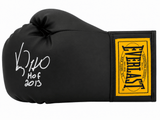 Virgil Hill Signed Everlast Black Full Size Boxing Glove w/HOF'13
