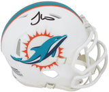 Tyreek Hill Signed Miami Dolphins Riddell Speed Mini Helmet