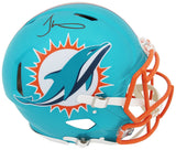Tyreek Hill Signed Miami Dolphins FLASH Riddell Full Size Speed Replica Helmet