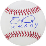 Eric Hinske Signed Rawlings Official MLB Baseball w/02 AL ROY