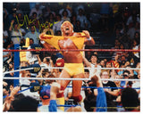 Hulk Hogan Signed WWE Hulkamania Wrestling 16x20 Photo