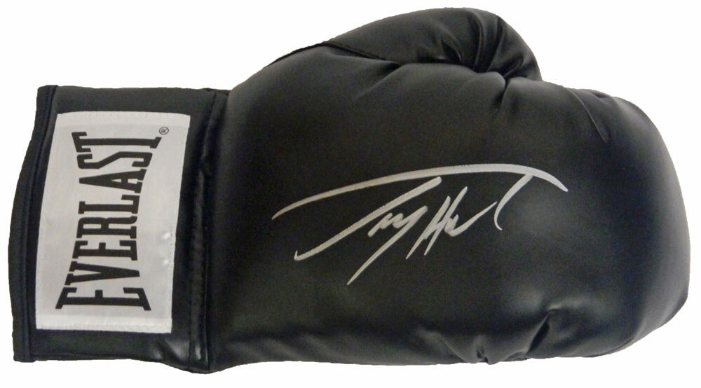 Larry Holmes Signed Everlast Black Boxing Glove