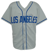 Todd Hollandsworth Signed Grey Custom Baseball Jersey w/96 NL ROY
