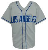 Todd Hollandsworth Signed Grey Custom Baseball Jersey w/96 NL ROY