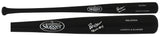 Bob Horner Signed Louisvill Slugger Pro Stock Black Baseball Bat w/78 NL ROY