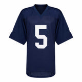 Paul Hornung Signed Navy Throwback Custom Football Jersey w/56 Heisman