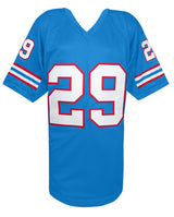 Ken Houston Signed Powder Blue Throwback Custom Football Jersey w/HOF'86