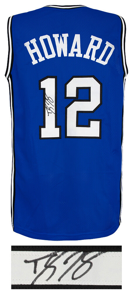 Dwight Howard Signed Blue Custom Basketball Jersey