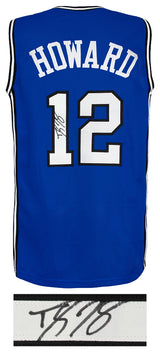 Dwight Howard Signed Blue Custom Basketball Jersey
