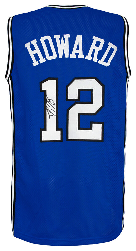 Dwight Howard Signed Blue Custom Basketball Jersey