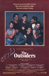 C. Thomas Howell Signed The Outsiders 11x17 Movie Poster