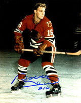 Bobby Hull Signed Chicago Blackhawks Color Stance 8x10 Photo