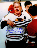 Bobby Hull Signed Chicago Blackhawks 'Blood' 11x14 Photo