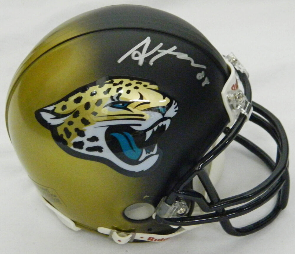 Allen Hurns Signed Jacksonville Jaguars Riddell Mini Helmet