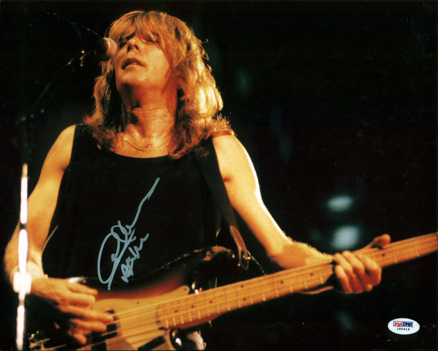 Cliff Williams AC/DC Authentic Signed 11x14 Photo Autographed PSA/DNA #I85419