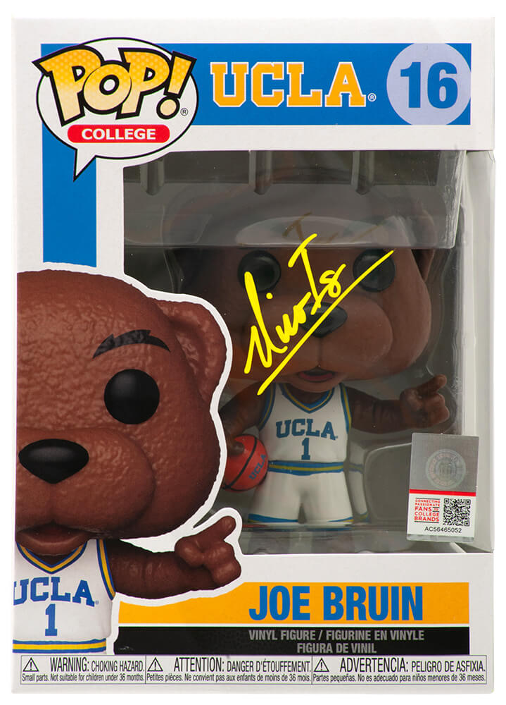 Nico Iamaleava Signed UCLA Joe Bruin NCAA Mascot Funko Pop Doll #16