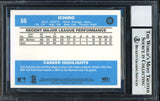 Ichiro Suzuki Autographed 2002 Donruss Originals Card #66 Seattle Mariners Auto Grade 10 Beckett BAS #12491125