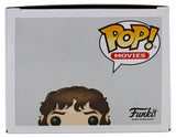 Elijah Wood LOTR "Frodo" Signed #444 Alt Funko Pop Figure w/ Blue Sig BAS Wit