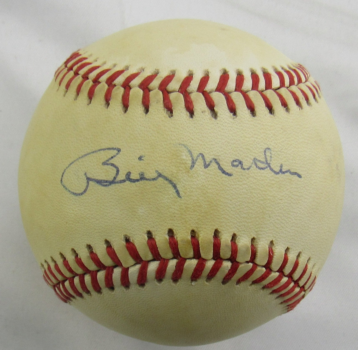 Billy Martin Signed Auto Rawlings Baseball JSA LOA ZZ77762