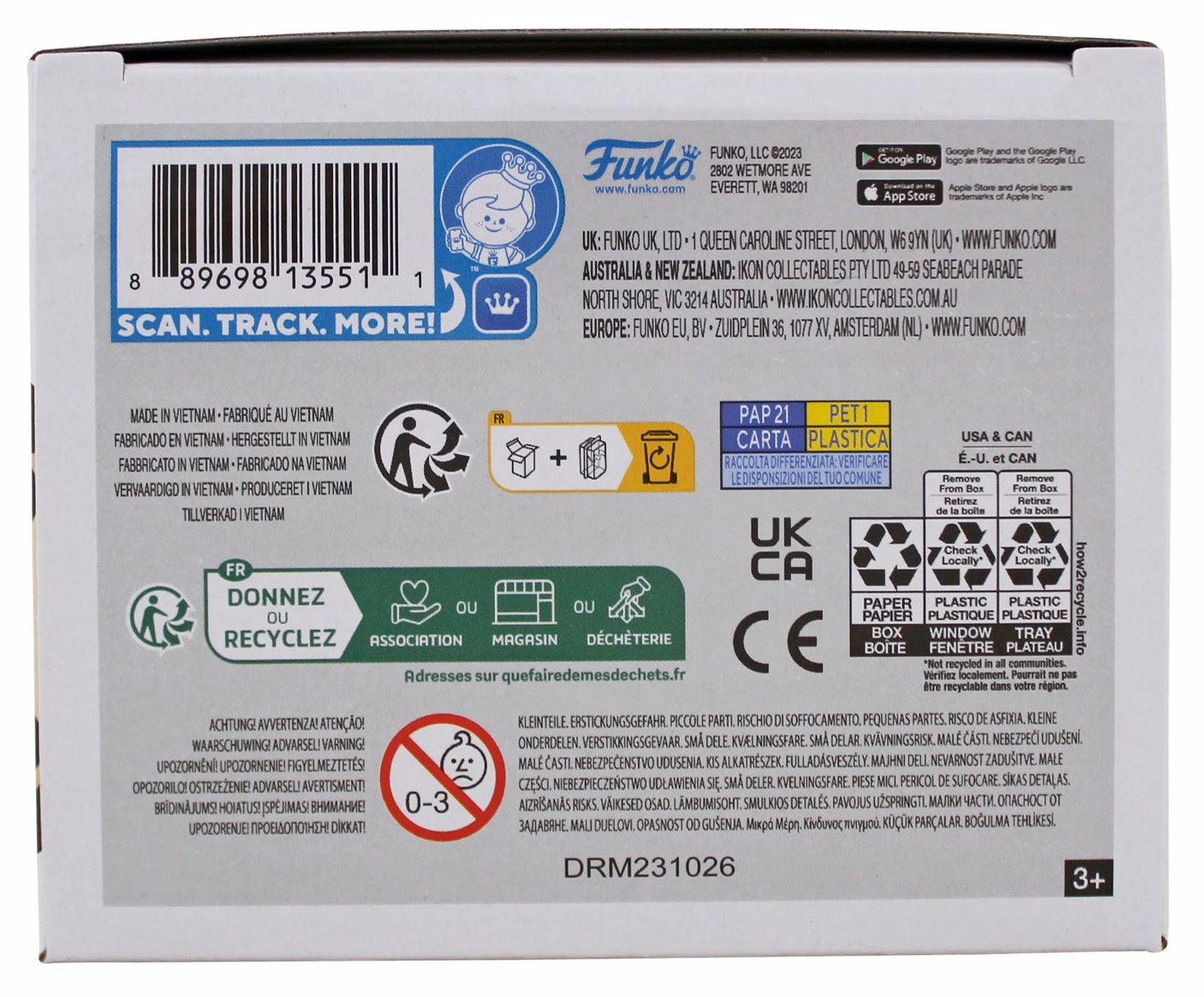 Elijah Wood LOTR "Frodo" Signed #444 Alt Funko Pop Figure w/ Blue Sig BAS Wit