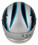 Panthers Xavier Legette Authentic Signed Speed Mini Helmet w/ Case BAS Witnessed