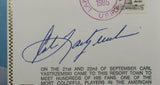Carl Yastrzemski Signed Cachet Auto Envelope JSA CS78654