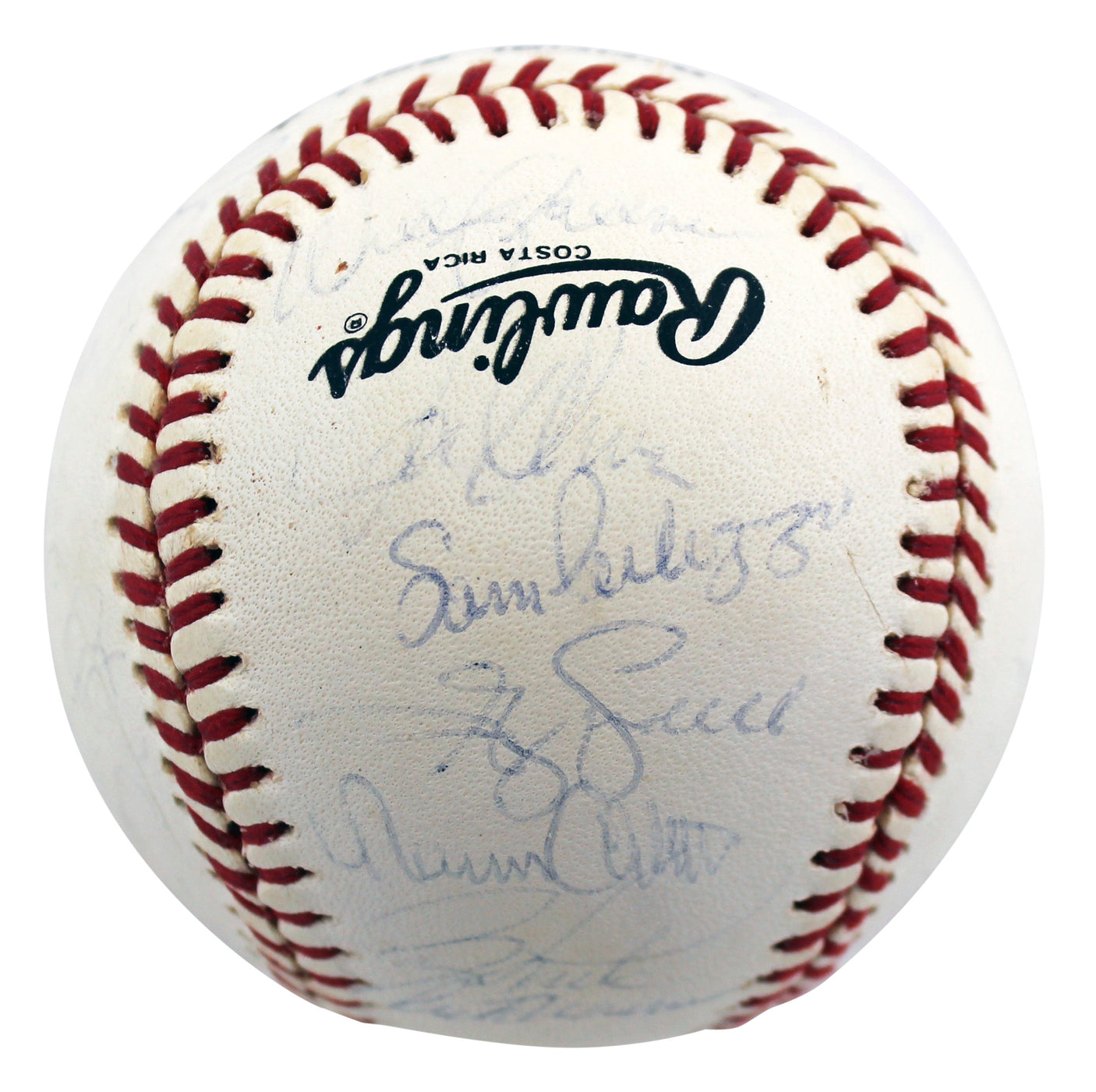 1992 Reds (26) Perez, Pinella, Sanders +23 Signed Onl Baseball BAS #AA03188