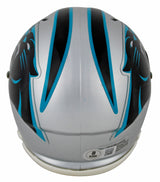 Panthers Julius Peppers Authentic Signed Speed Mini Helmet w/ Case BAS Witnessed