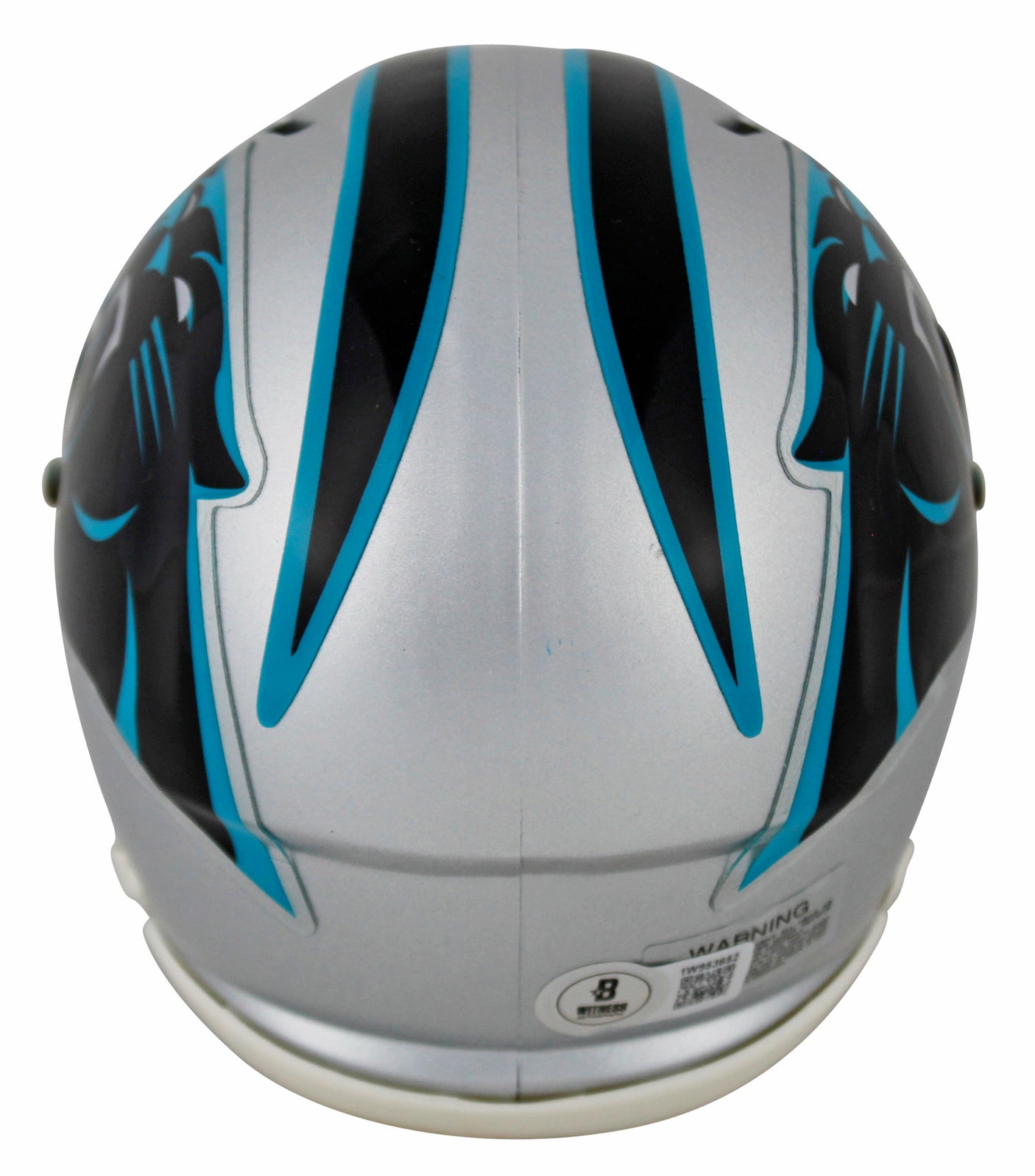 Panthers Julius Peppers Authentic Signed Speed Mini Helmet w/ Case BAS Witnessed
