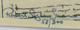 Mickey Mantle Signed 23x28 Vintage Poster JSA BB04726
