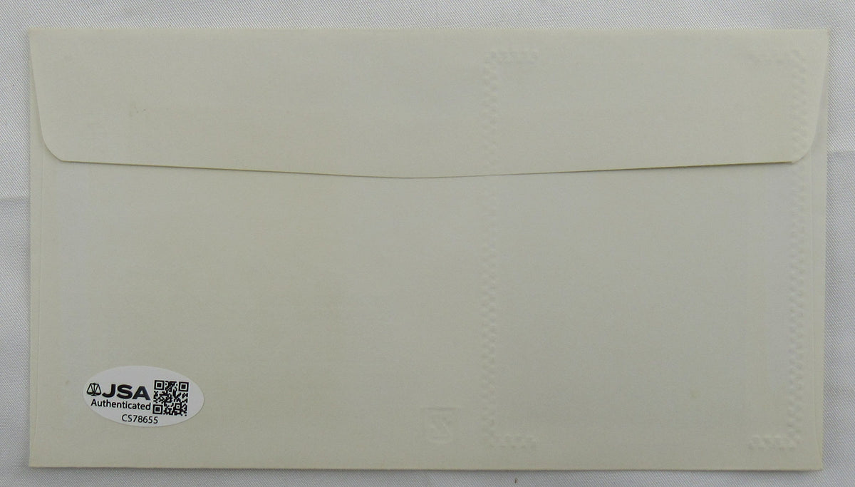 Pete Rose Signed Cachet Auto Envelope JSA CS78655