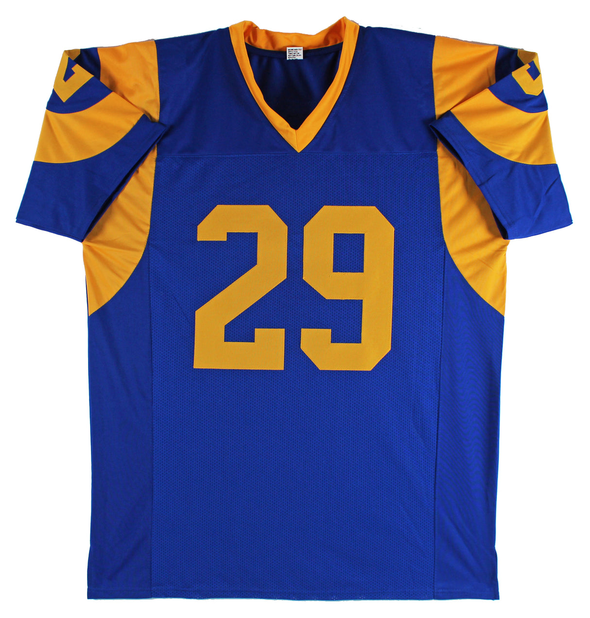 Eric Dickerson "HOF 99" Authentic Signed Blue Pro Style Jersey BAS Witnessed 1