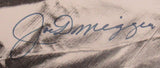 Joe DiMaggio Signed 23x28 Vintage Poster JSA BB04725