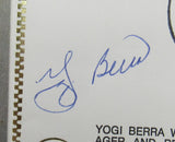 Yogi Berra Signed Cachet Auto Envelope JSA CS78656