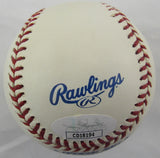 Jeff Nelson Signed Auto Rawlings 1999 World Series Baseball JSA CD18194