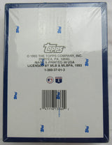 1993 Bowman Baseball Factory Sealed Hobby Wax Box 24 Packs Derek Jeter Rookie RC