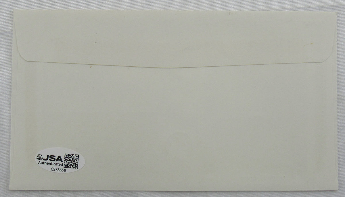 Whitey Ford Signed Cachet Auto Envelope JSA CS78658